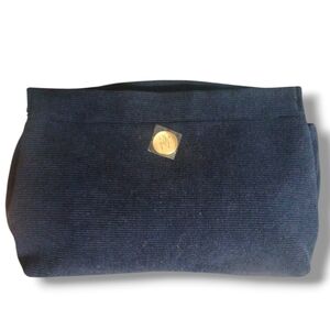 NWOT Guerlain Navy Velvet Cosmetic Bag